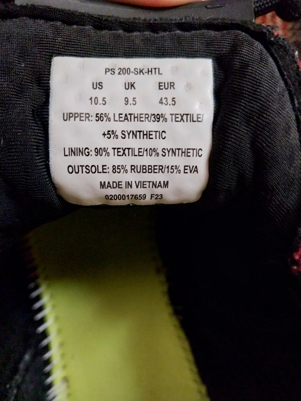 Polo Ralph Lauren PS200 Sport Black/Red Plaid Suede Sneaker Shoes Mens Sz 10.5
